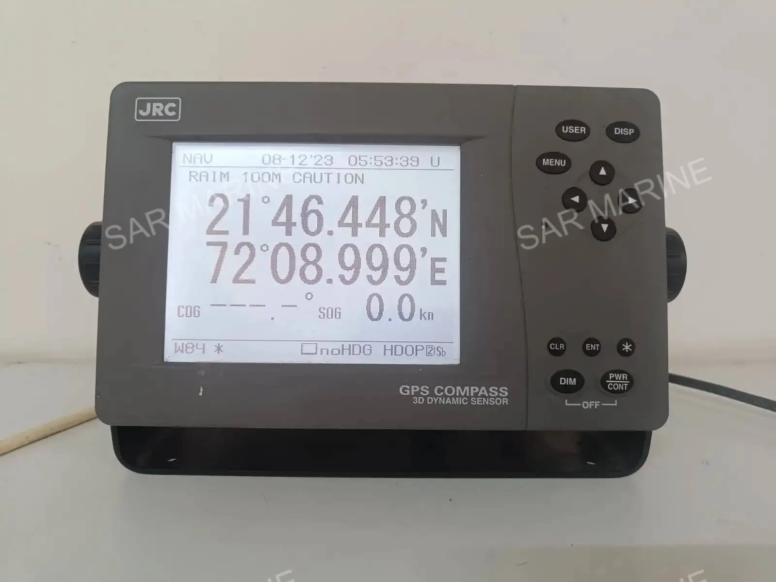 JRC NWZ-4701 GPS Compass 3D Dynamic  Complete Set