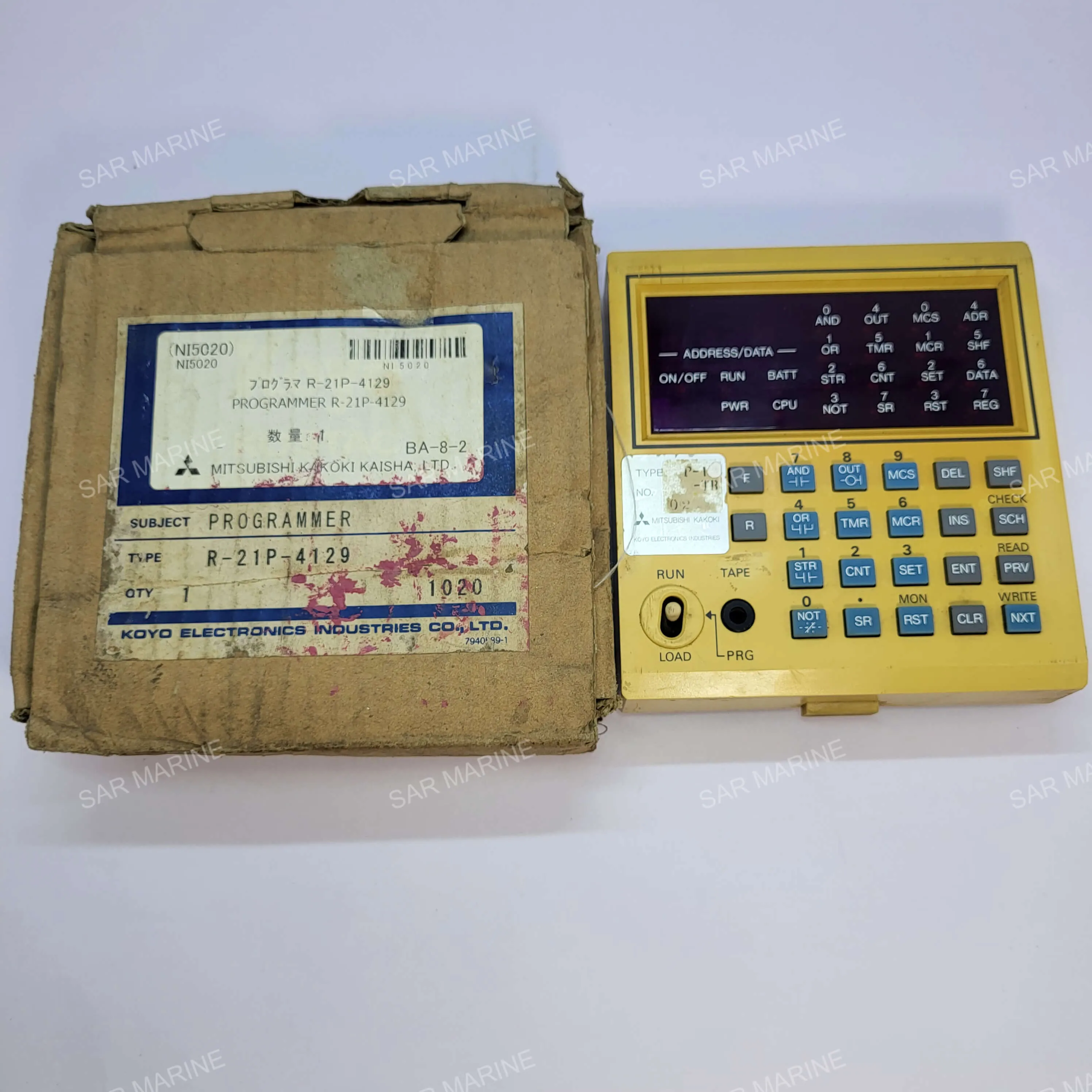 KOYO KOSTAC PROGRAMMABLE CONTROLLER R-21P-4129 PROGRAMMER