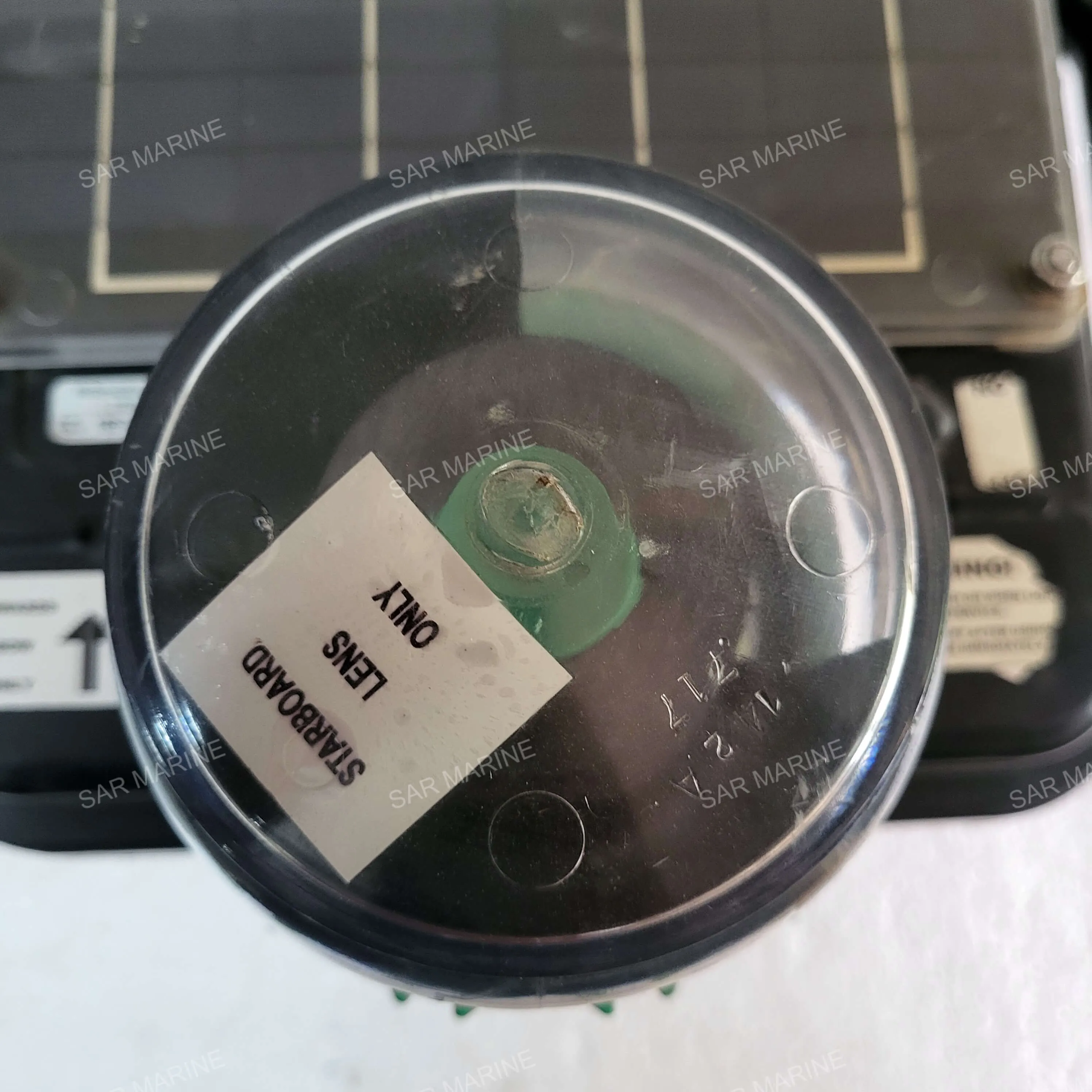 McDermott LED Barge Light BGLED Case Green Amber Solar Flashing