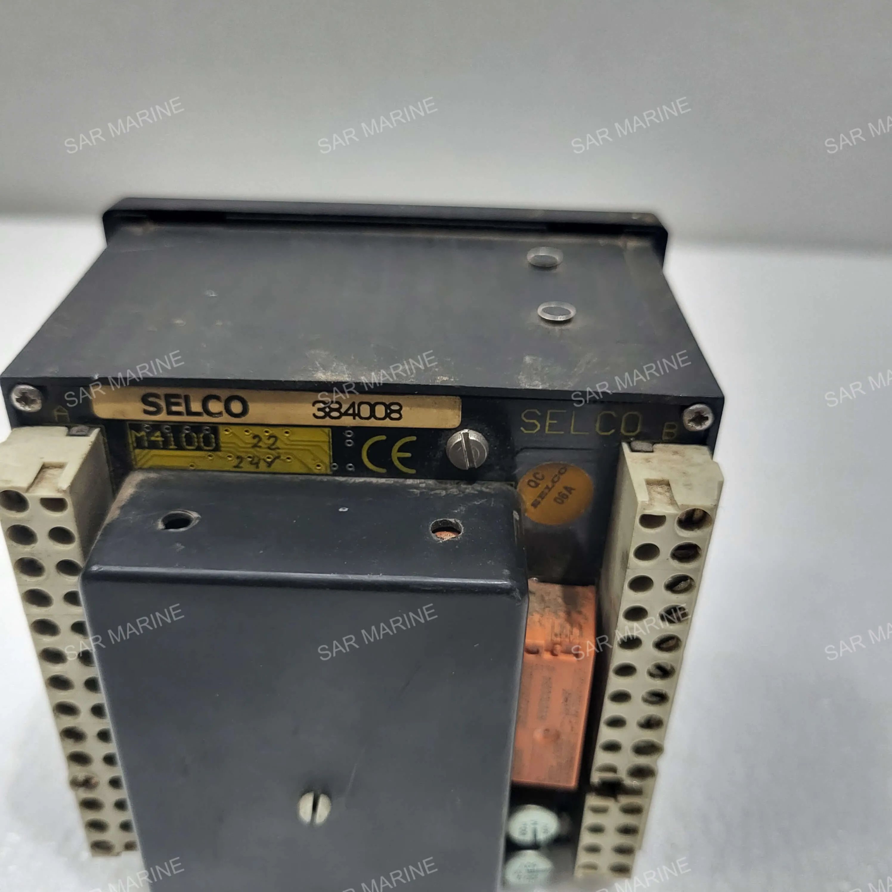 SELCO M4100 Alarm Annunciator Panel, Engine & Power System Monitoring 24VDC
