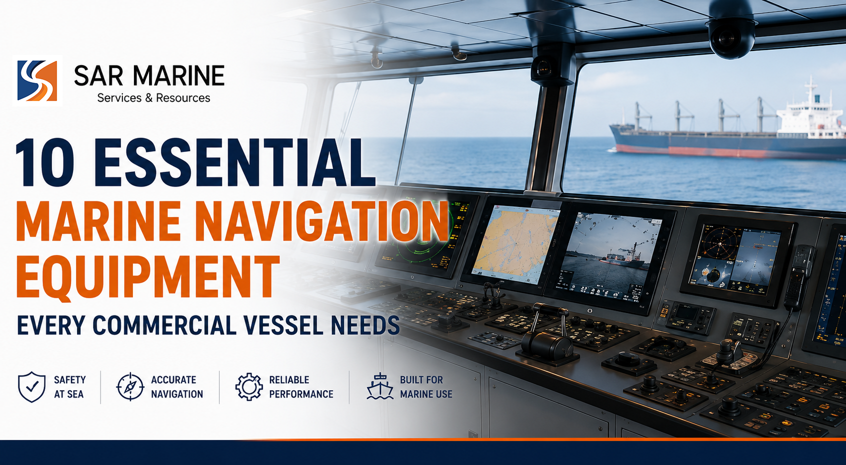 10 Essential Marine Navigation Equipment Every Commercial Vessel Needs