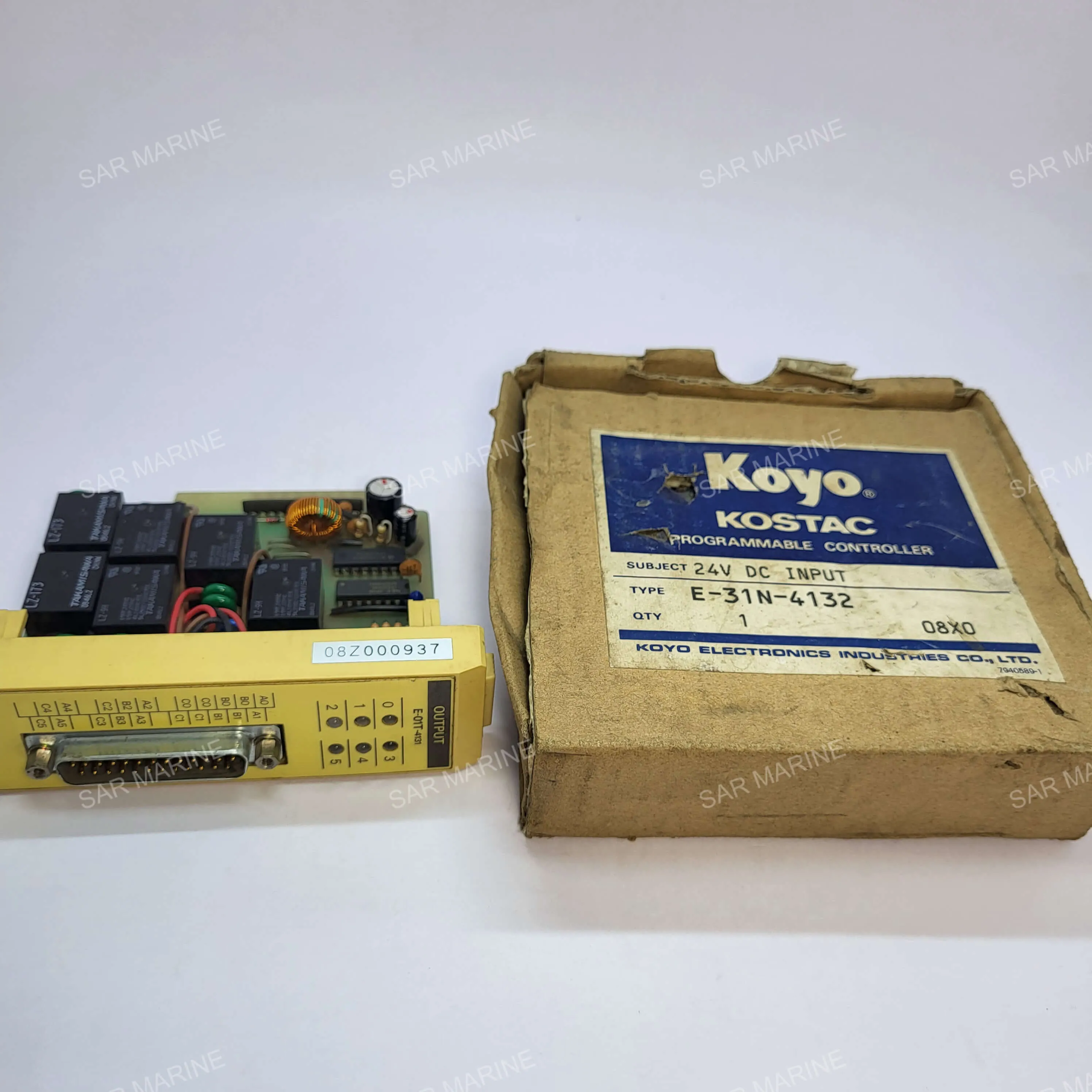 Koyo Kostac E-31N-4132 7830632 Input Programmable Controller 24VDC - New / Open Box