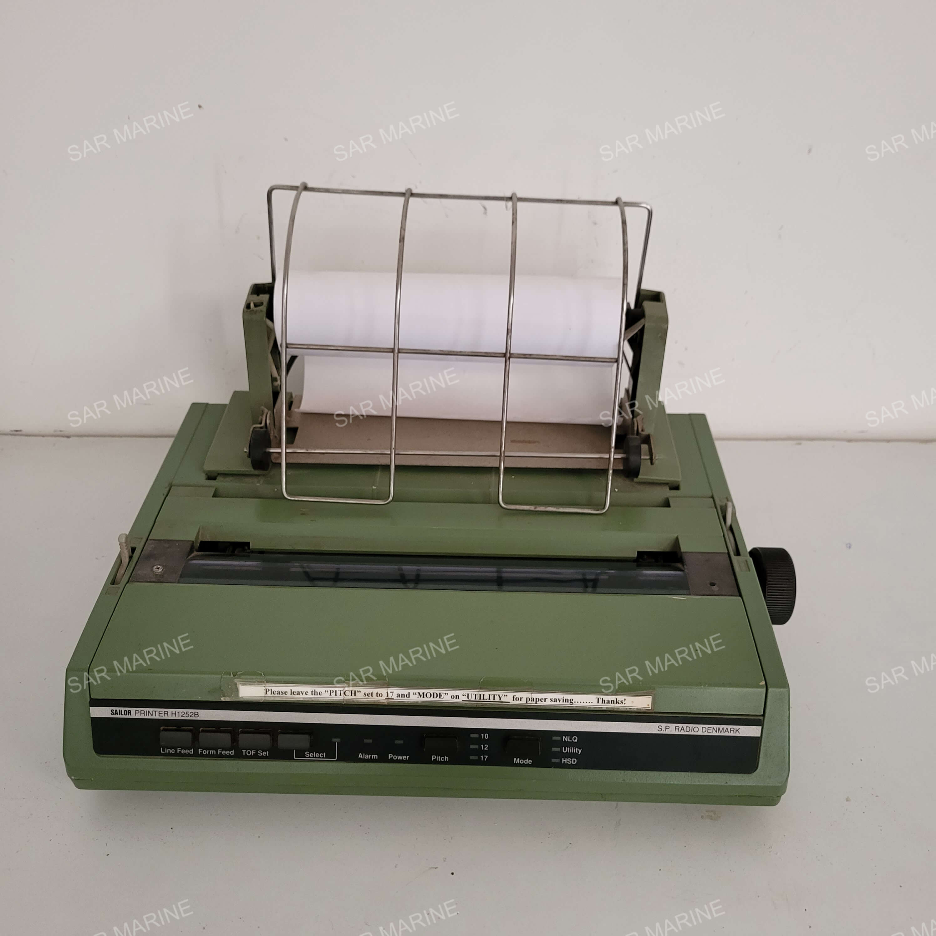 Sailor H1252B Printer for Sat-C - Tested Working