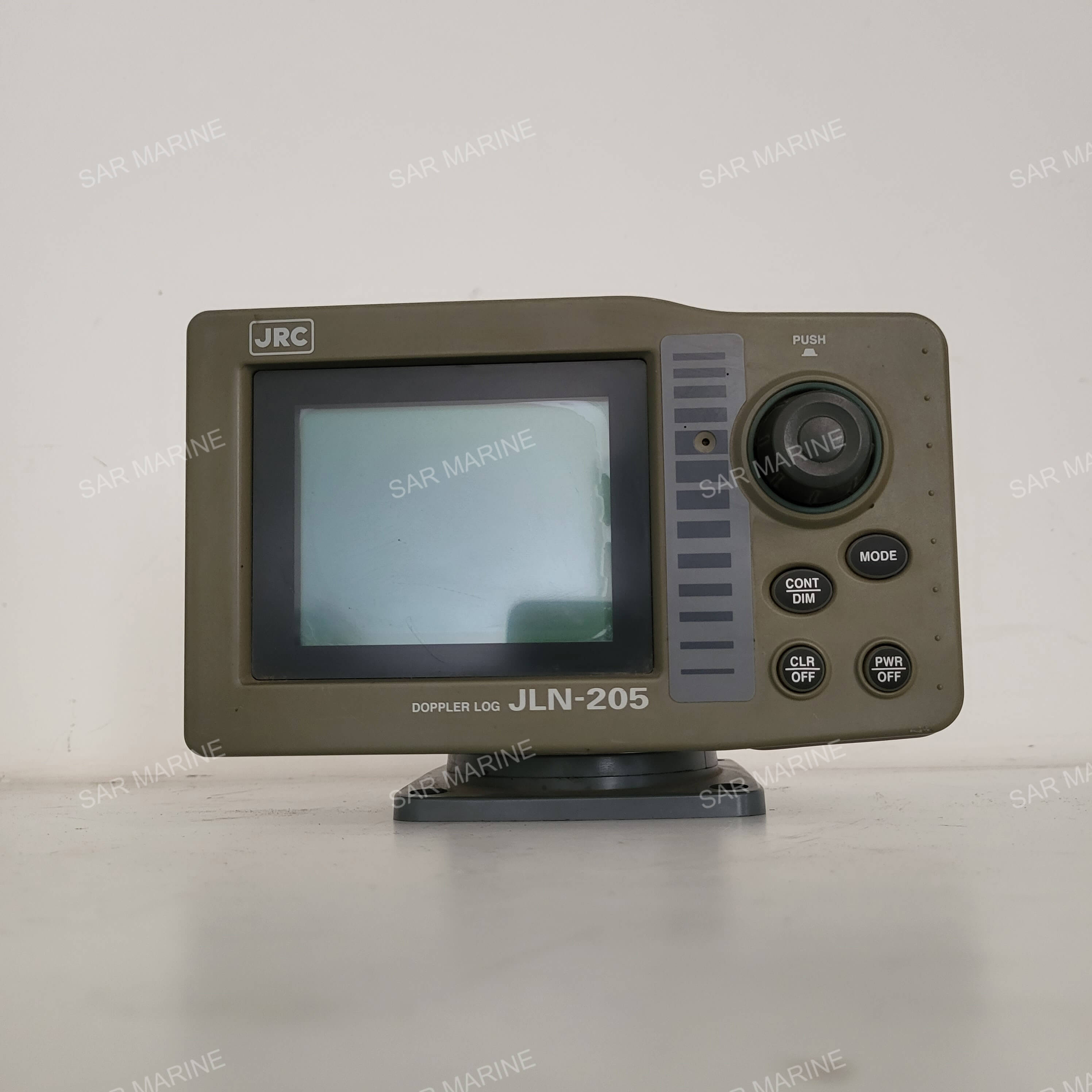 JRC JLN-205 Doppler Log Display NWW-65 - Tested Working