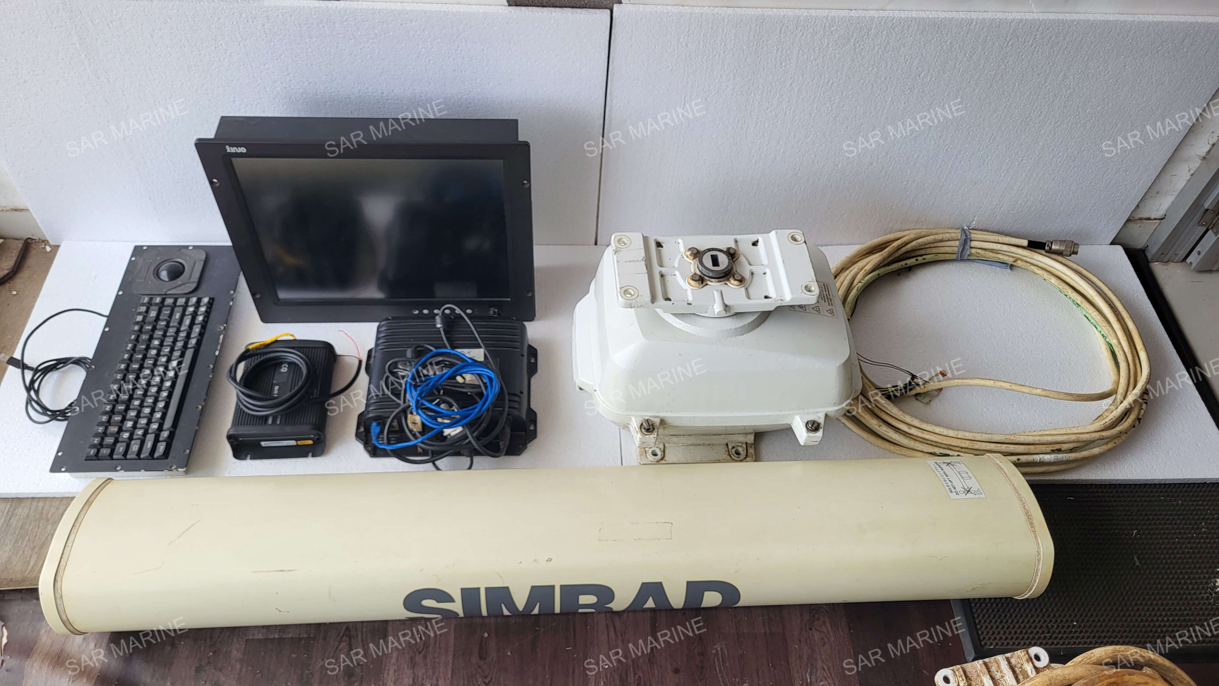 Simrad NSO EVO2 NSO-II Radar Complete Set - Tested Working