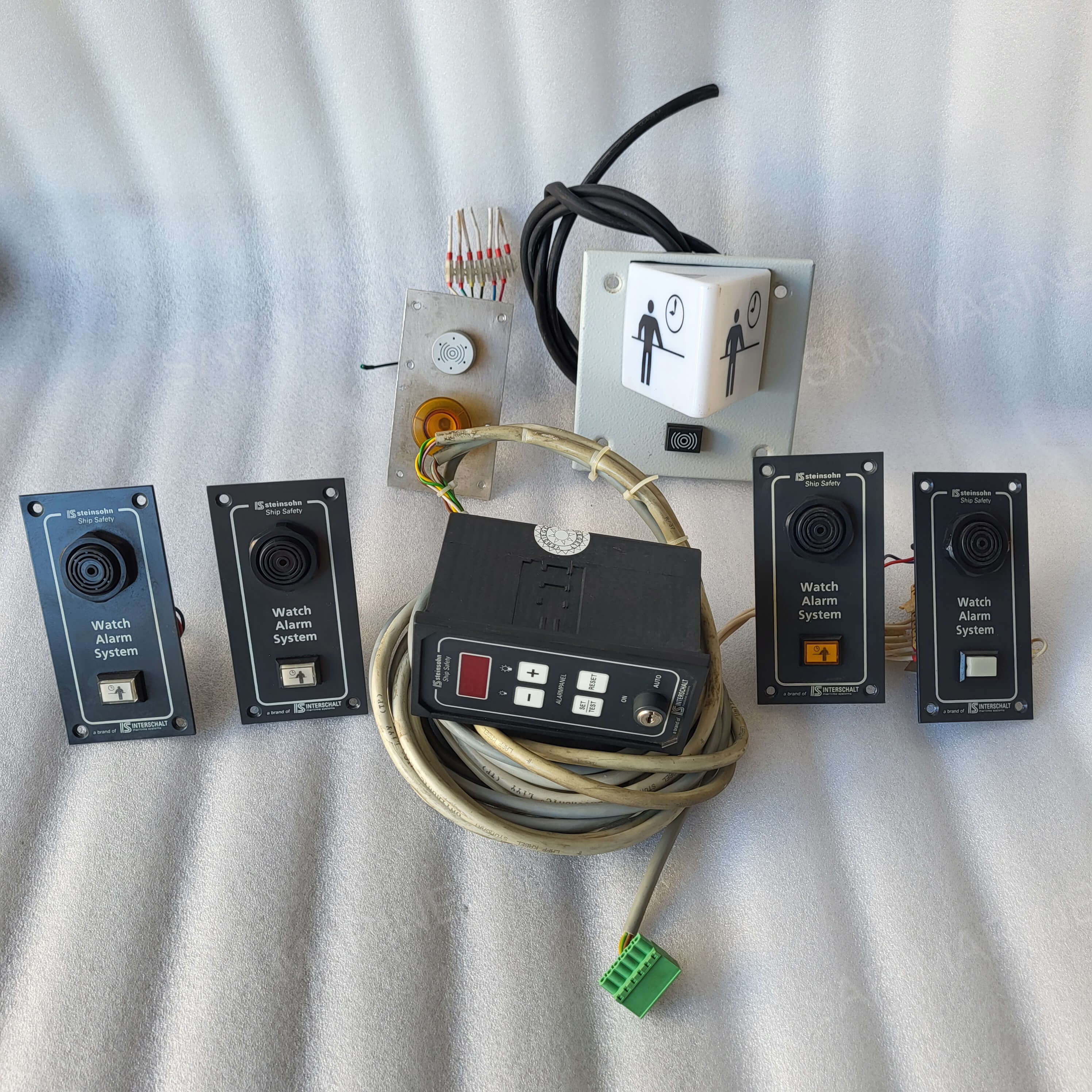 IS steinsohn Ship Safety Watch Alarm System Complete Set Type A006.6A