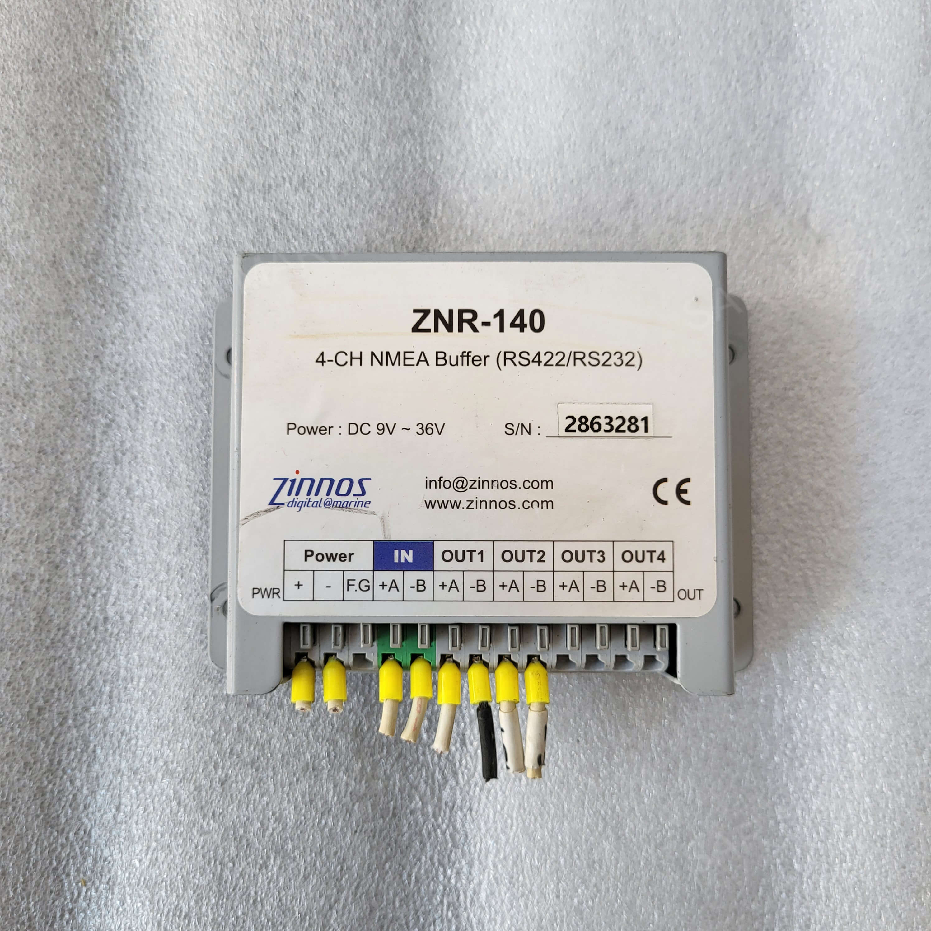 INNOS ZNR-140 NMEA Buffer Converter Interface
