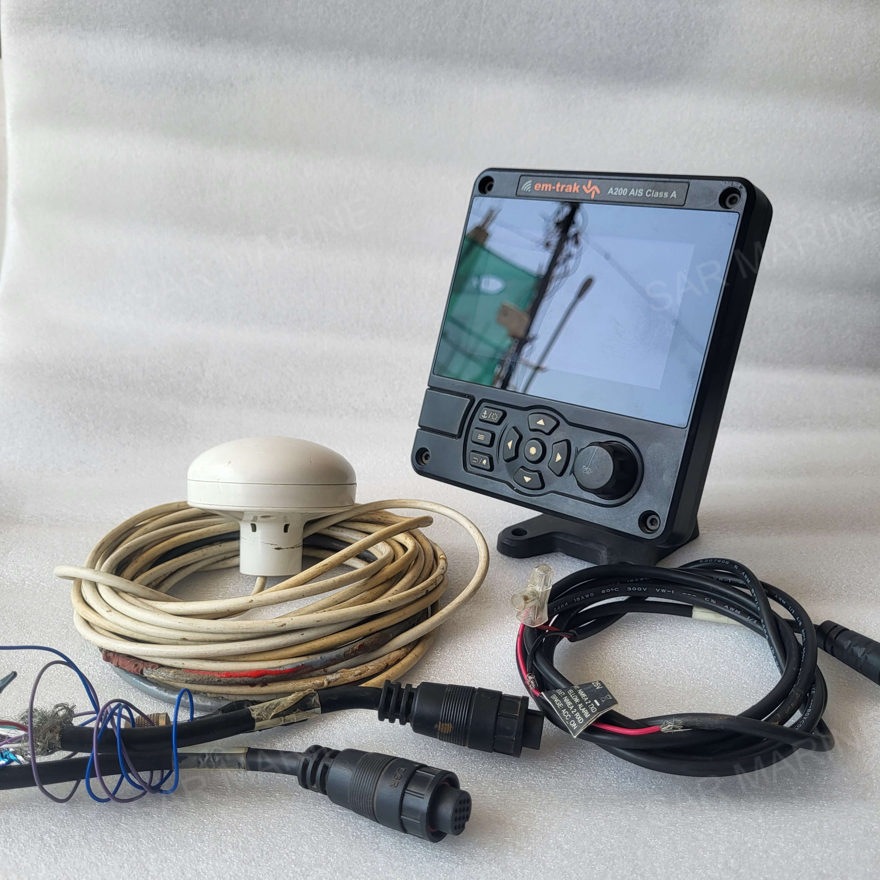 Em-Trak A200 Class-A AIS Transceiver Complete Set - Tested Working