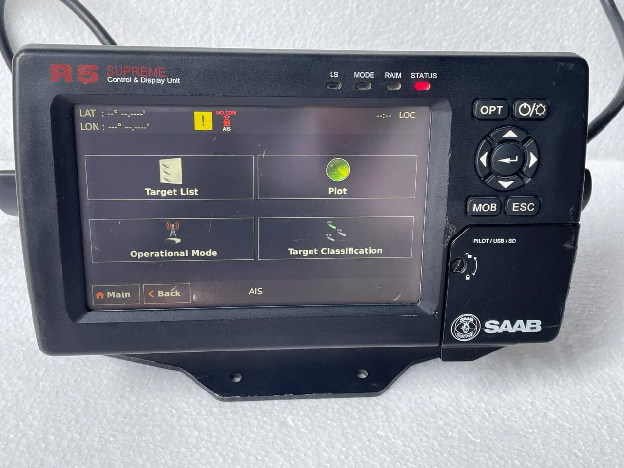 SAAB R5 Supreme CDU Class A AIS - Tested Working