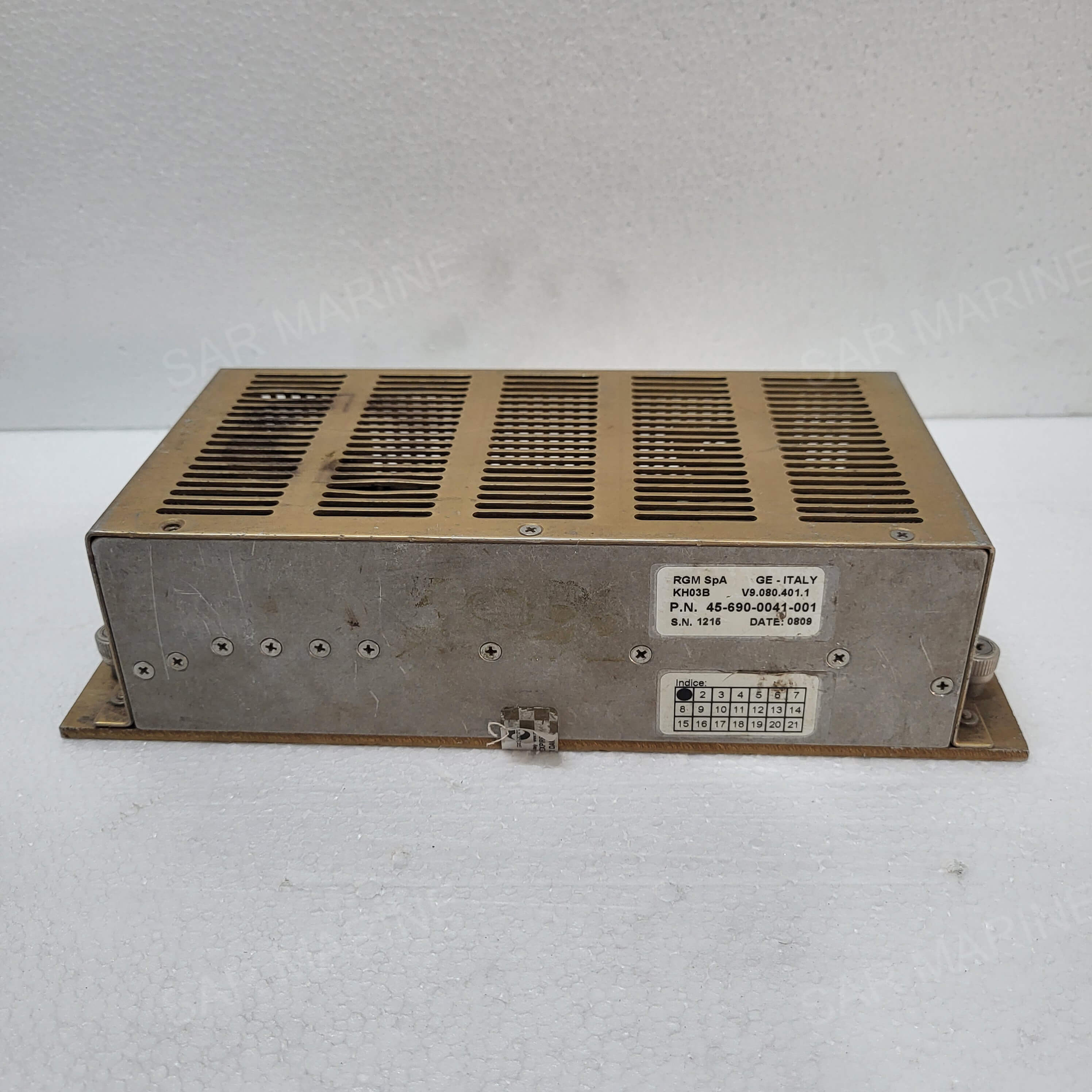 RGM S.P.A KH03B V9.080.401.1 Power Supply Unit PN 45-690-0041-001