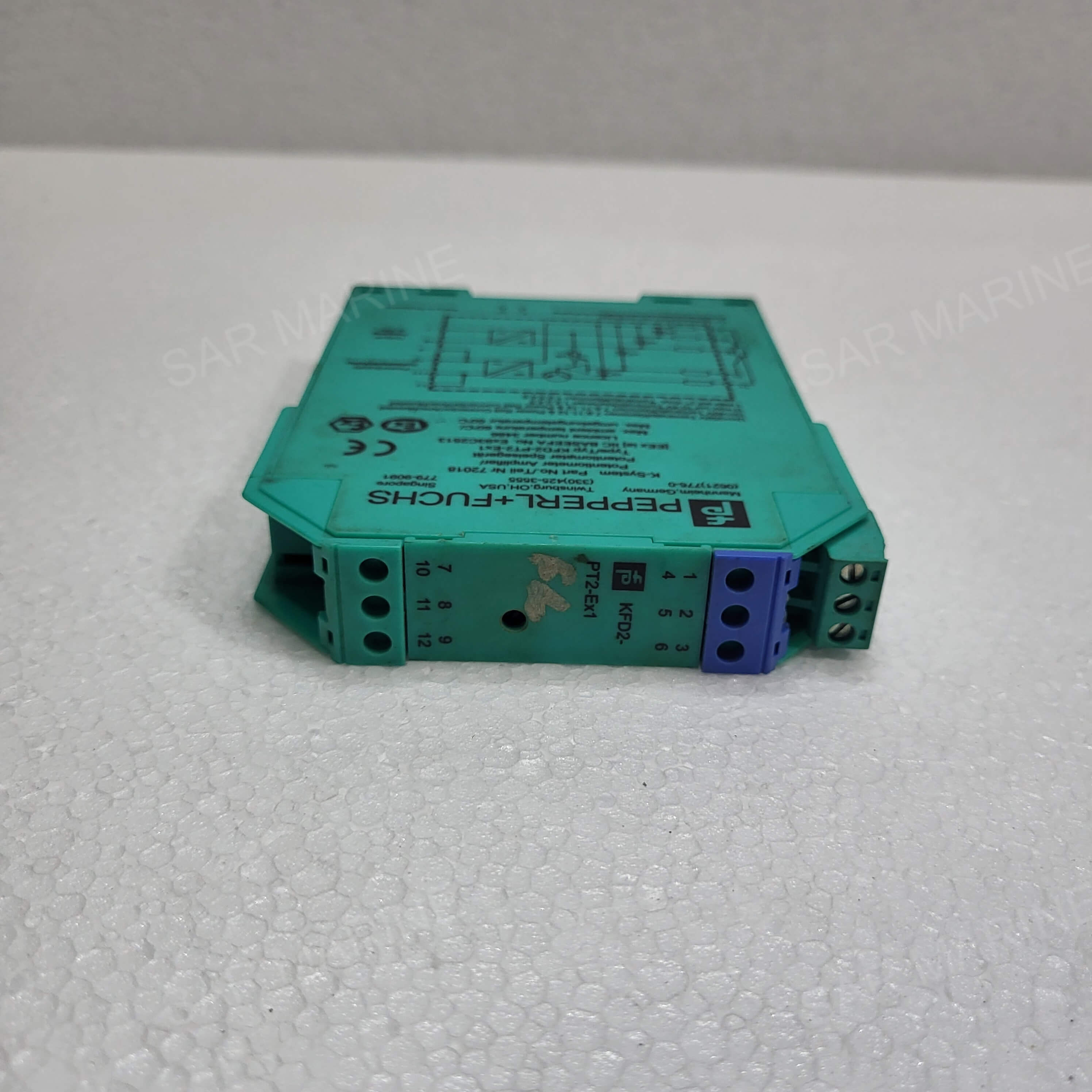 Pepperl+Fuchs KFD2-PT2-EX1-5 DIN Rail Potentiometer Converter 24VDC
