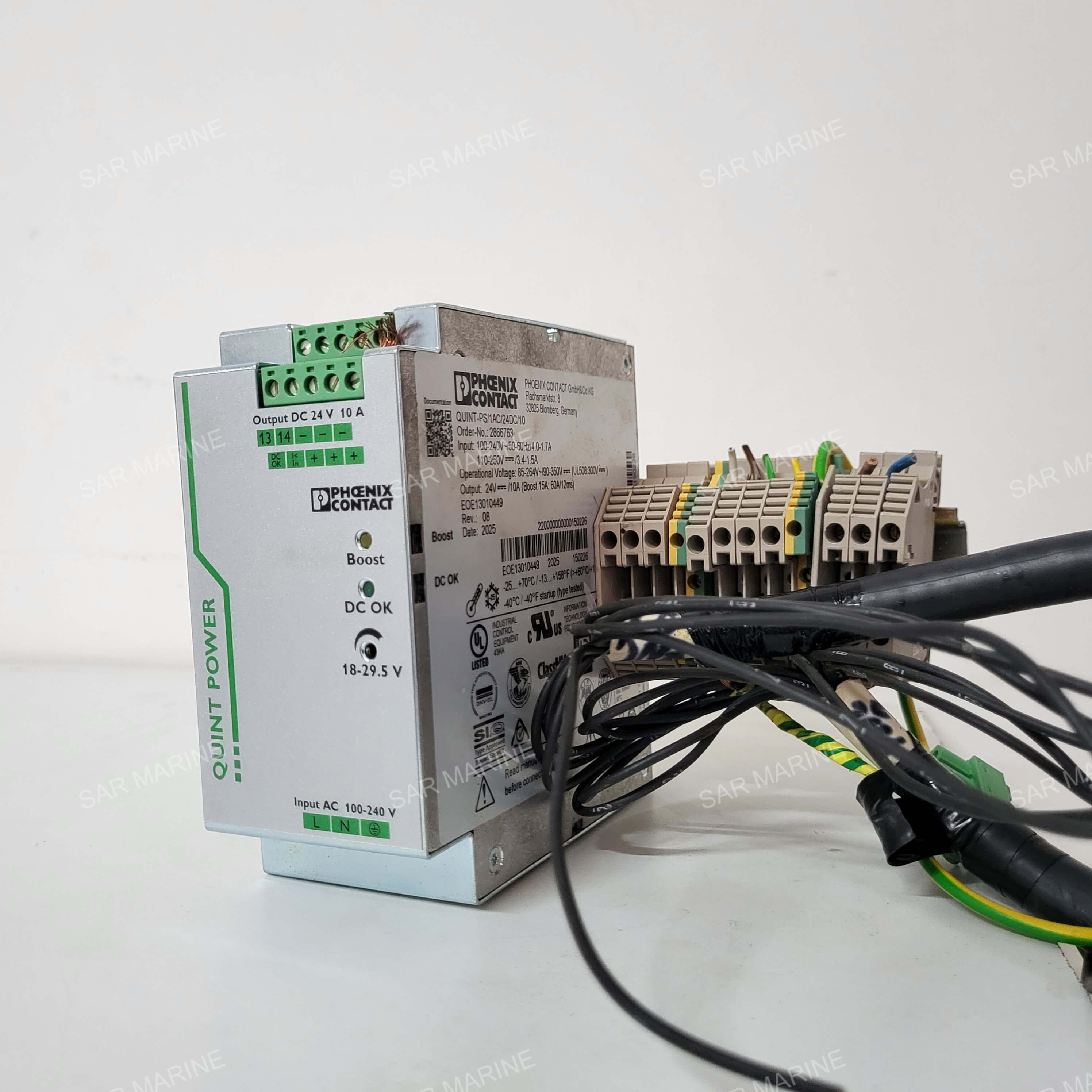 Phoenix Contact QUINT-PS1AC24DC10 DIN Rail Power Supply 2866763