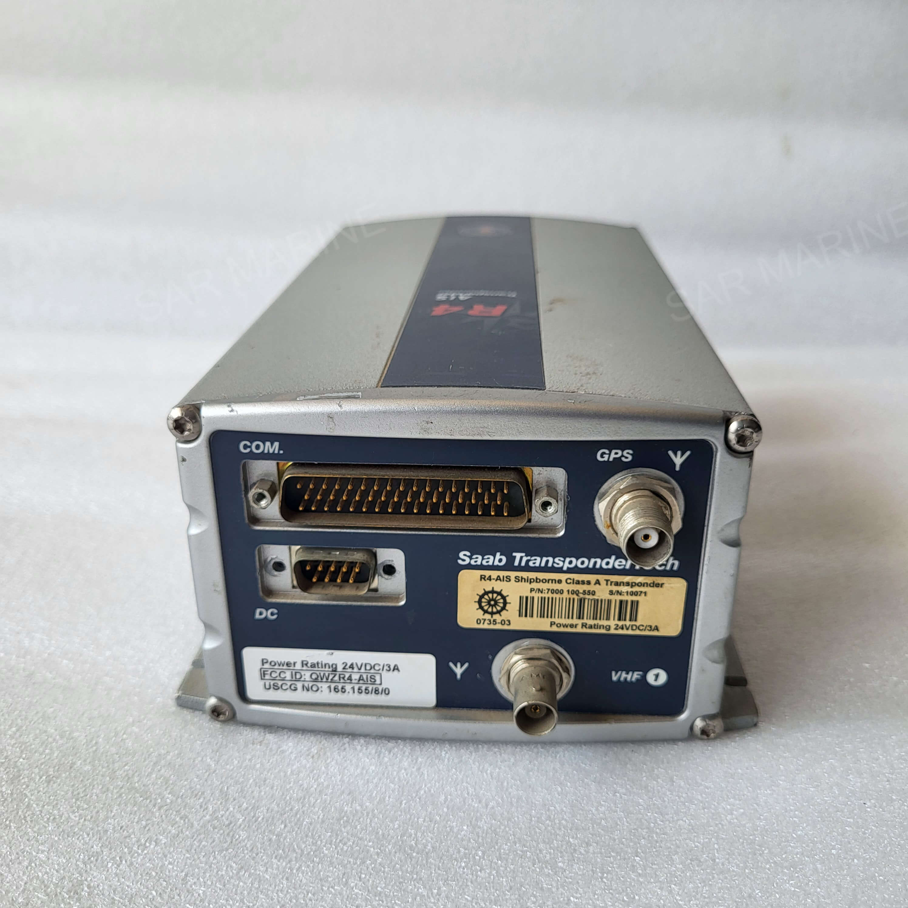 SAAB R4 Class A AIS Transponder Unit